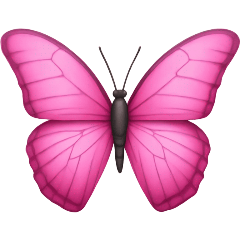 Pink Butterfly  emoji