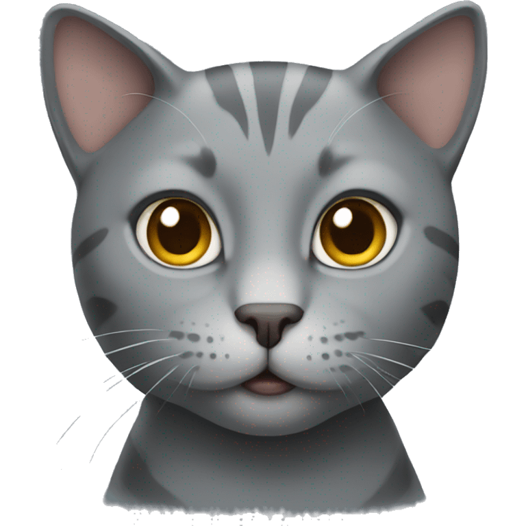 gray cat emoji