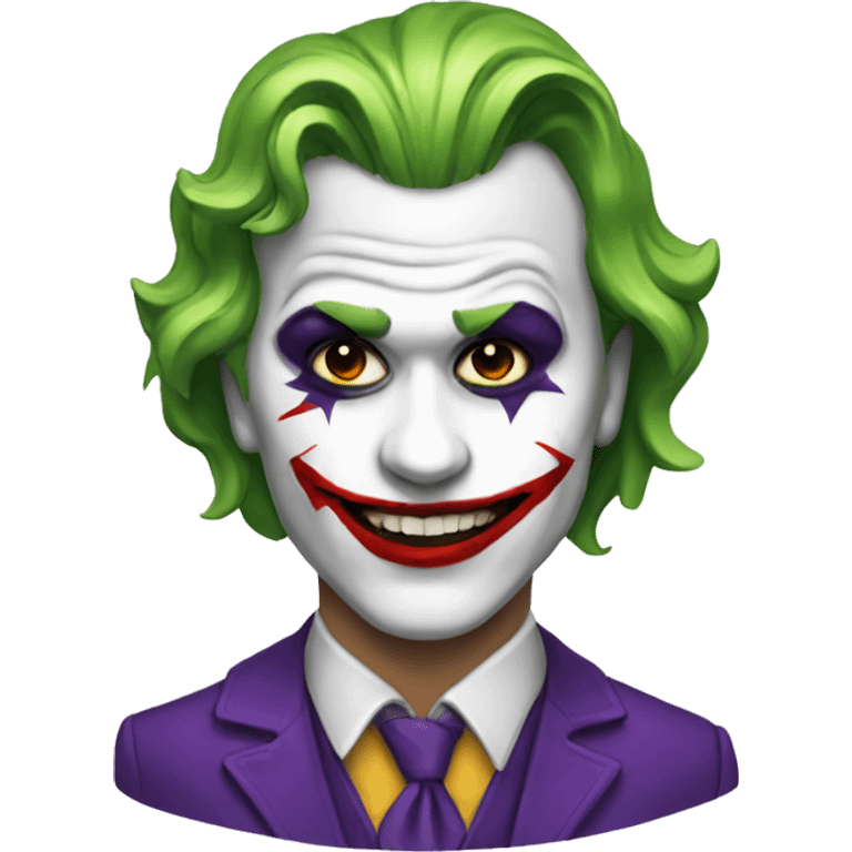 Emoji with Joker makeup  emoji