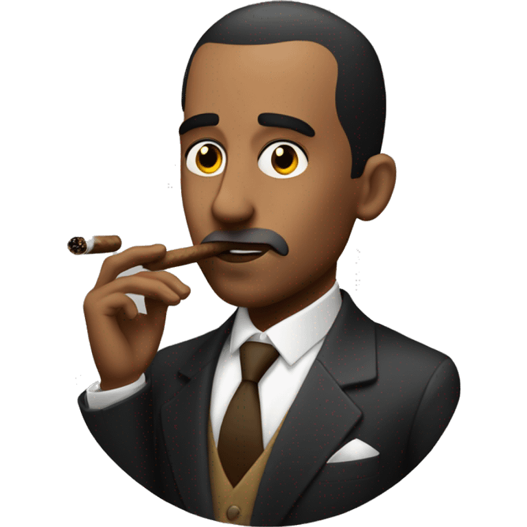 Andrew Tate smoking cigar emoji