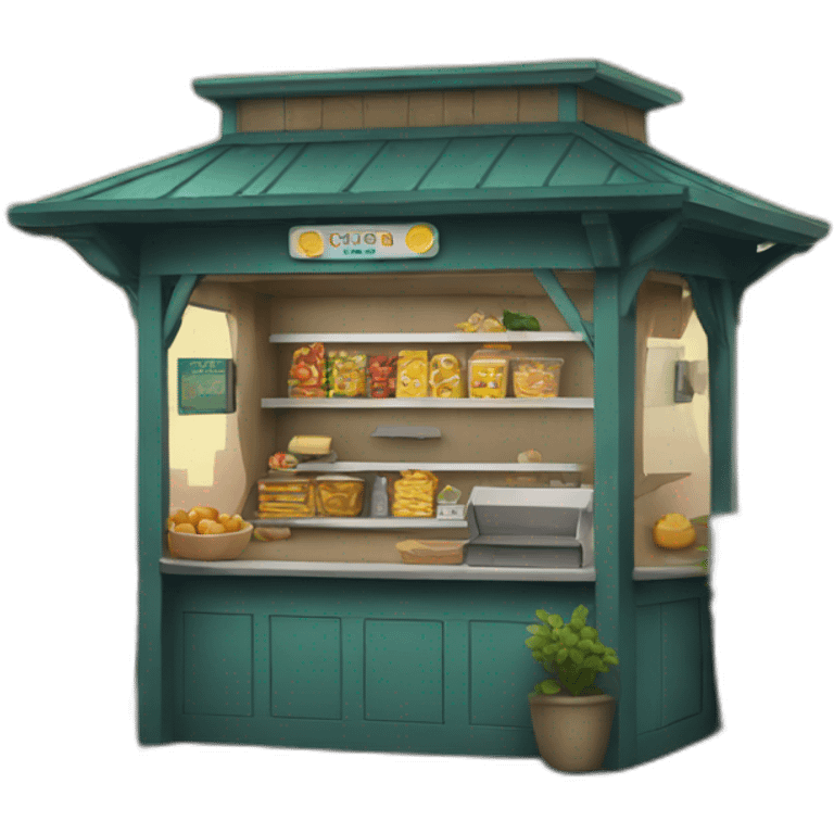 neighborhood kiosk emoji