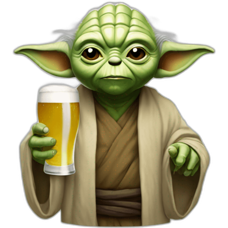 Yoda beers  emoji