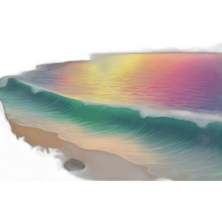 Design a breathtaking sunrise scene with vibrant colors over a tranquil ocean. emoji