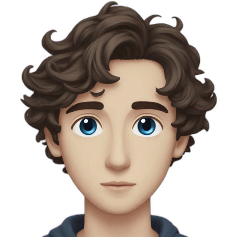 Thimothee  Chalamet Dune blue eyes emoji