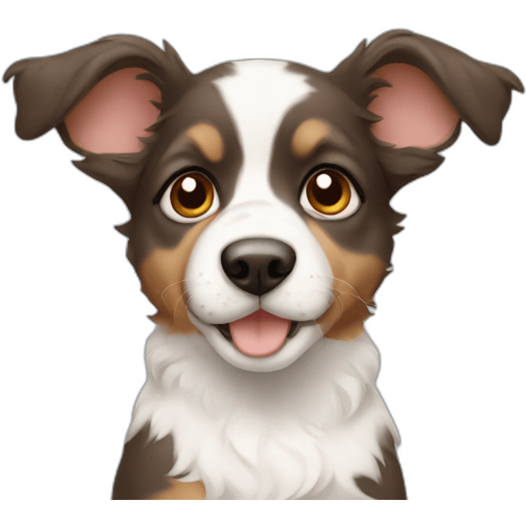 Aussie puppy emoji