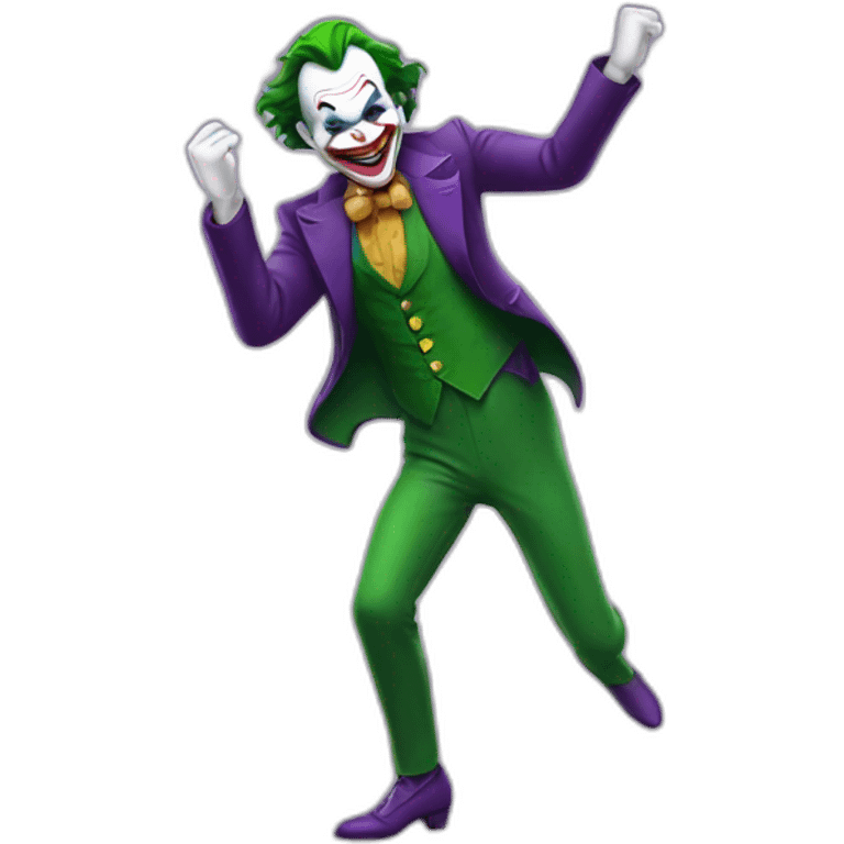 Joker dancing emoji