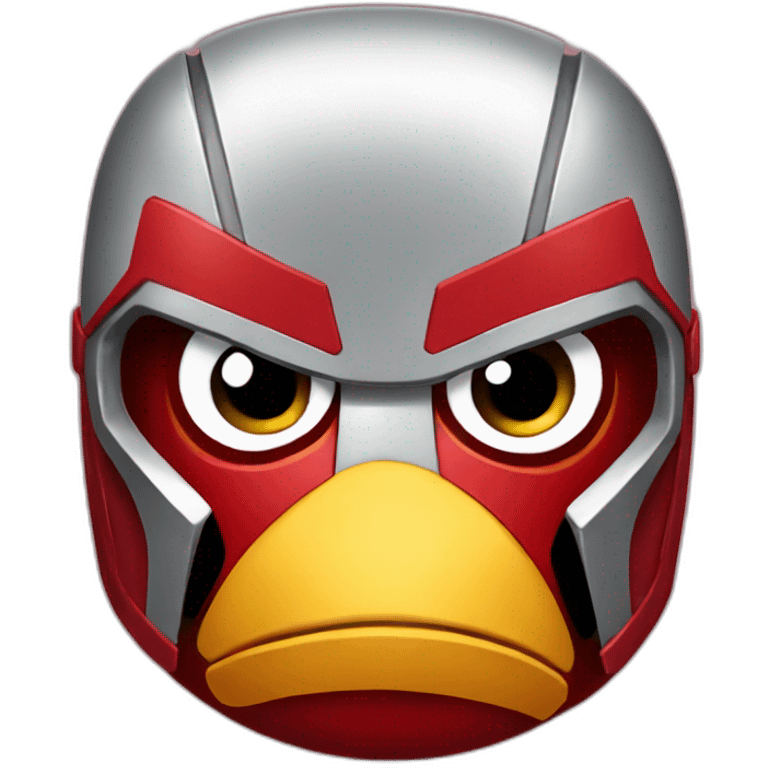 Angry birds iron man emoji