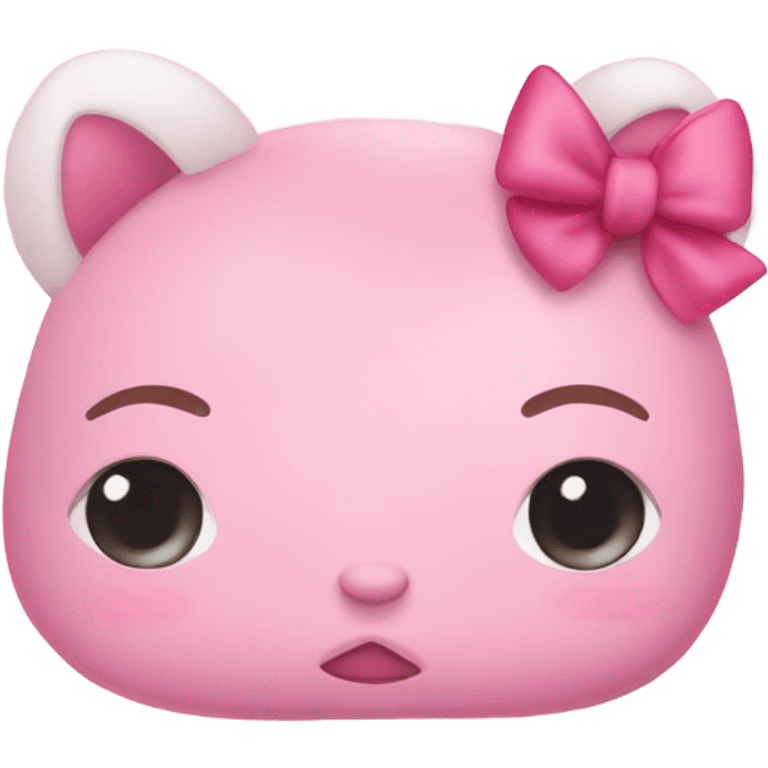 Pink girly cute  emoji