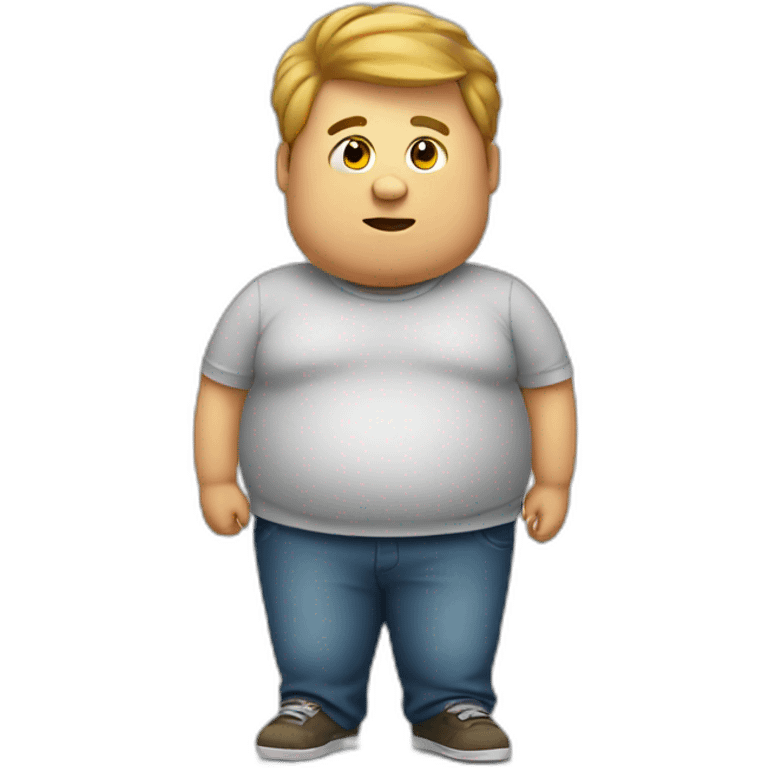 overweight emoji