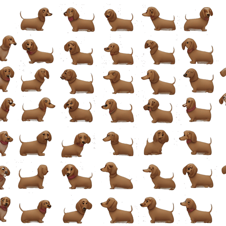 Wire-haired Dachshund emoji