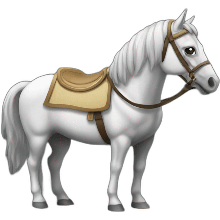 cheval tombe emoji