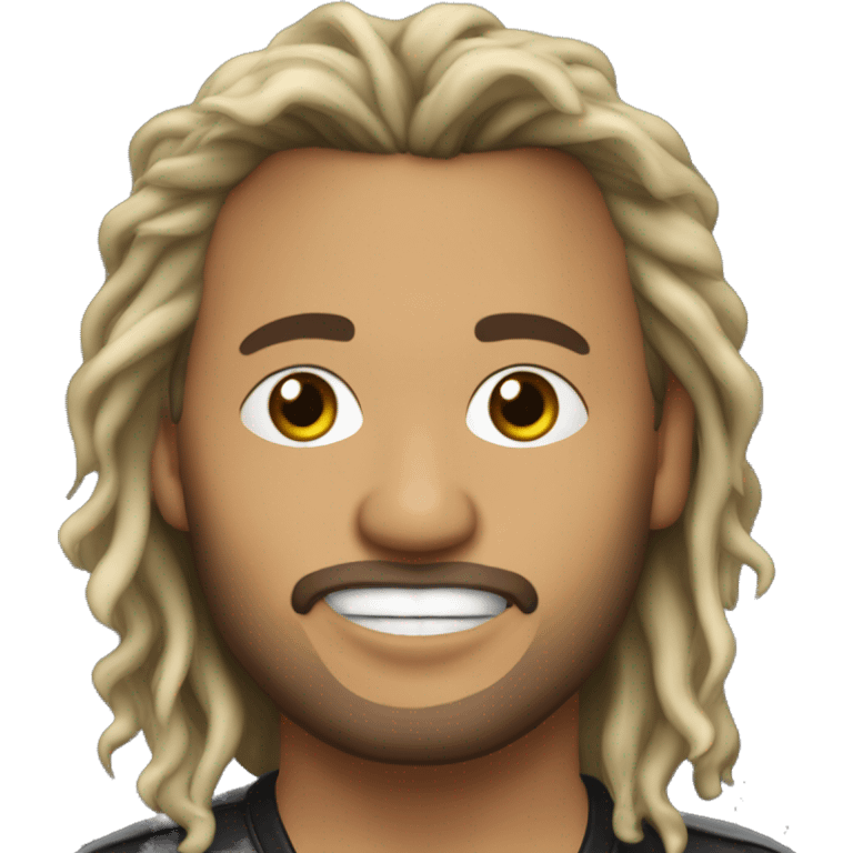 Fher Olvera singer of latin rock band Maná emoji