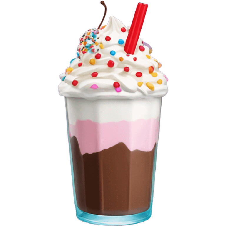 the birthday milkshake emoji