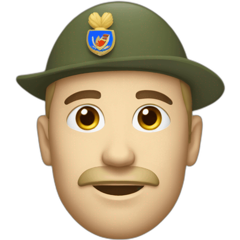 Soldat de la première guerre mondiale emoji