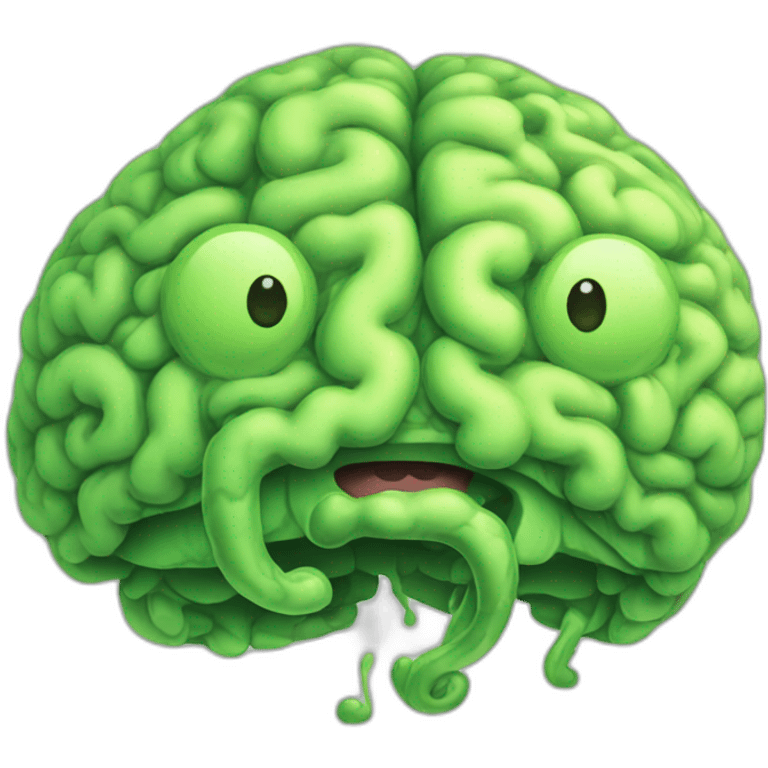 Slimy Brain emoji