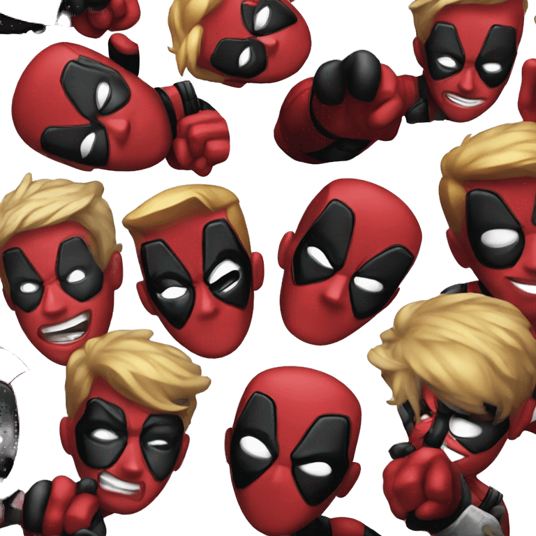 Deadpool chat emojies emoji