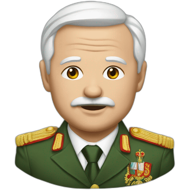 The President of Belarus emoji