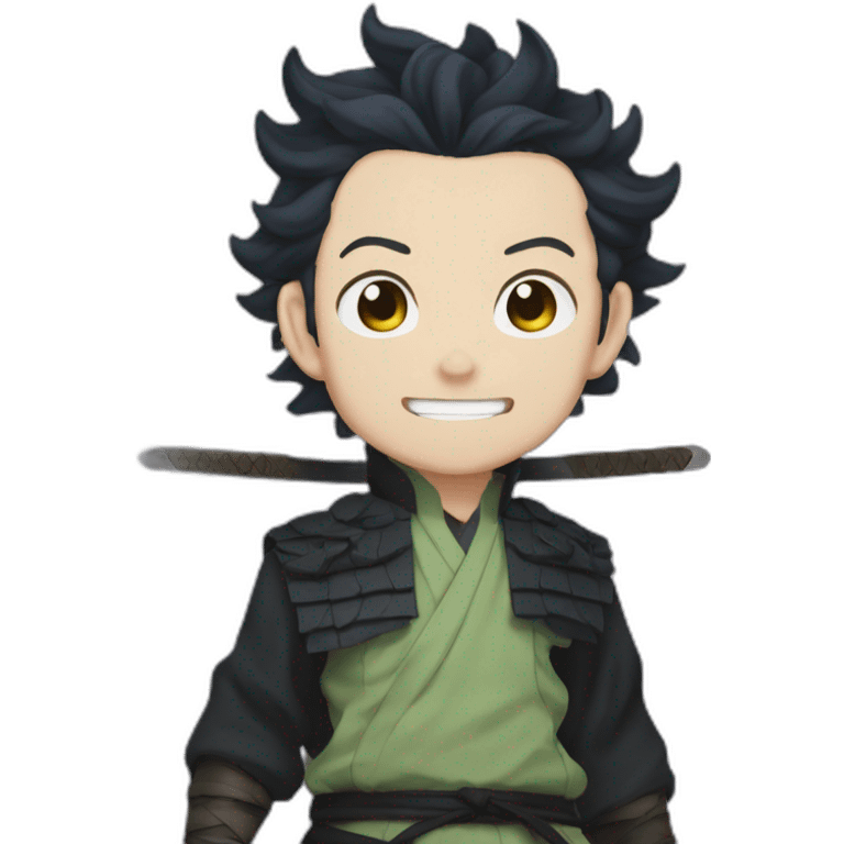 Tanjiro demon slayer emoji