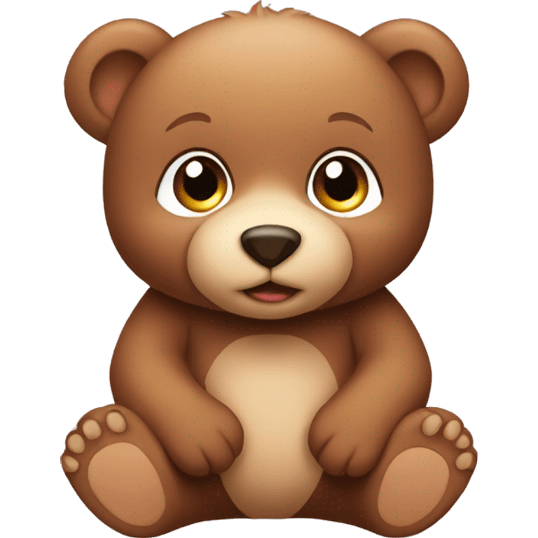 Baby bear emoji