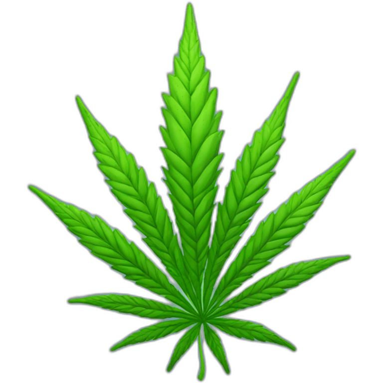 Cannabis bud emoji