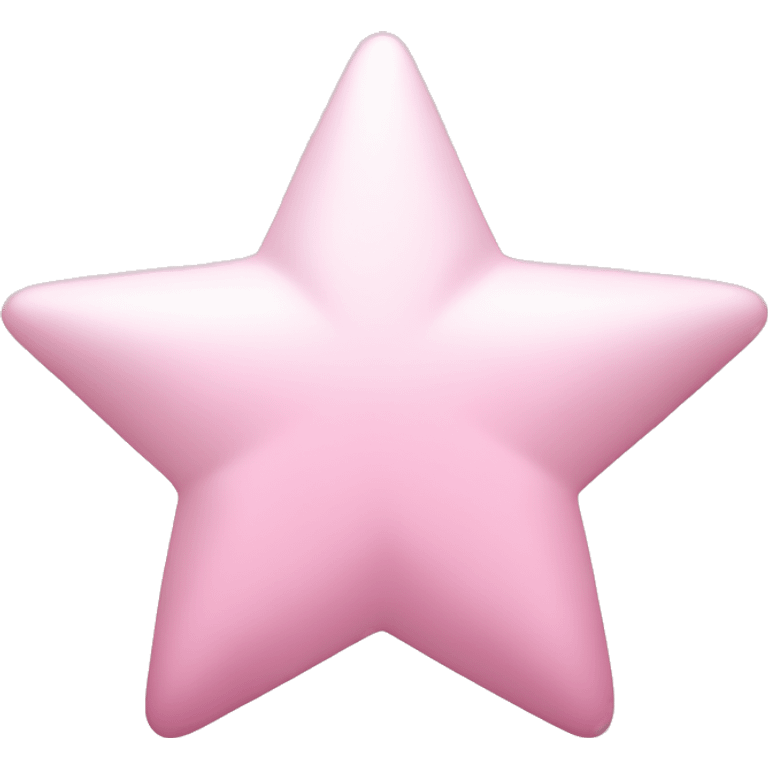 pale pink star sparkle emoji