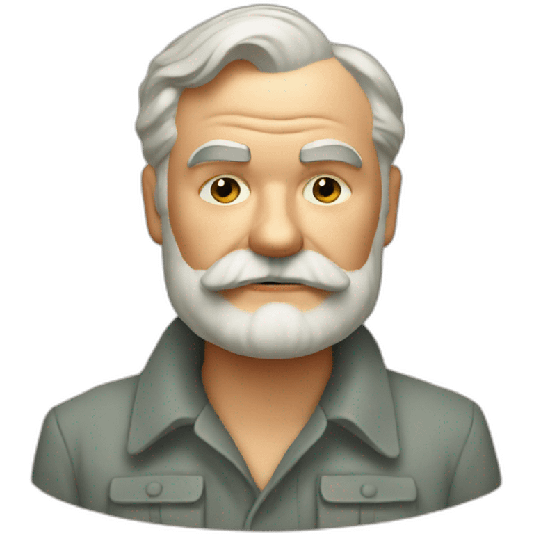 Ernest Hemingway emoji