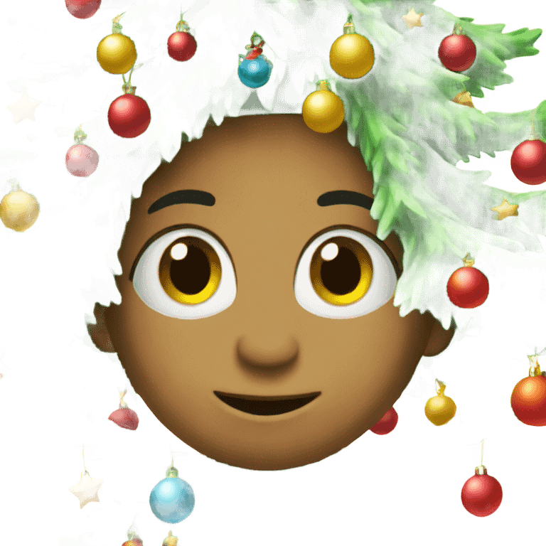 Christmas tree emoji