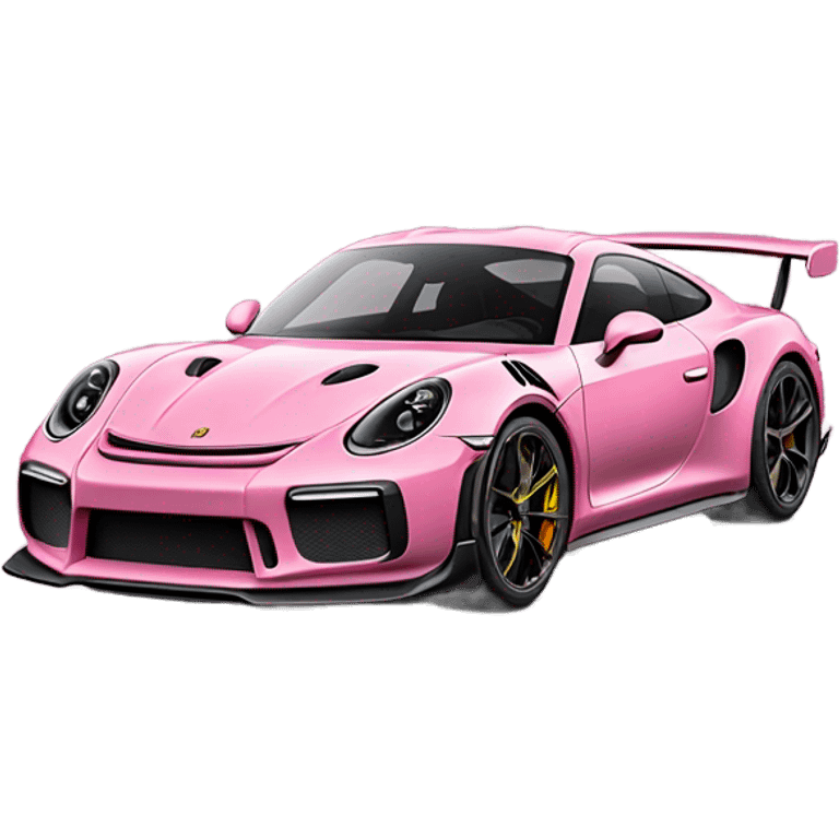 pink porsche gtrs  emoji