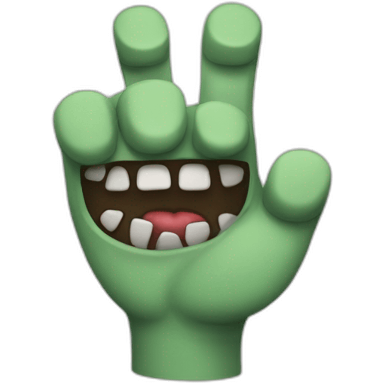 zombie thumbs up hand emoji