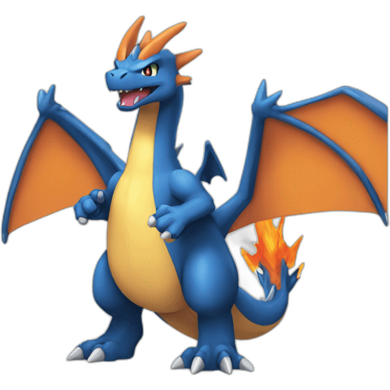 mega charizard x emoji