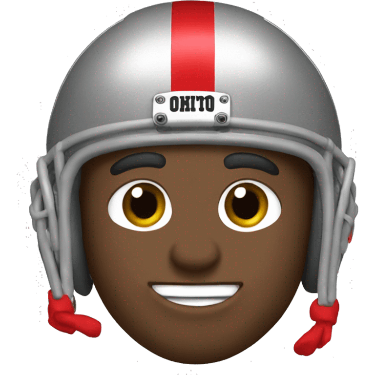 Ohio state buckeye emoji