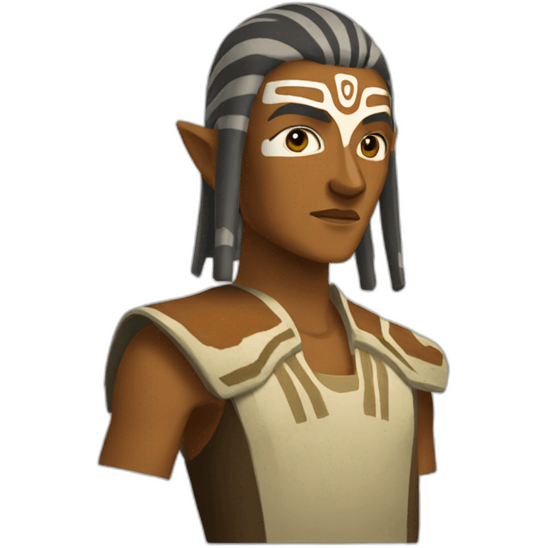 Ashoka tano from clone wars  emoji