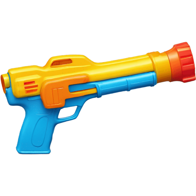 Water gun with an extended mag ￼ emoji