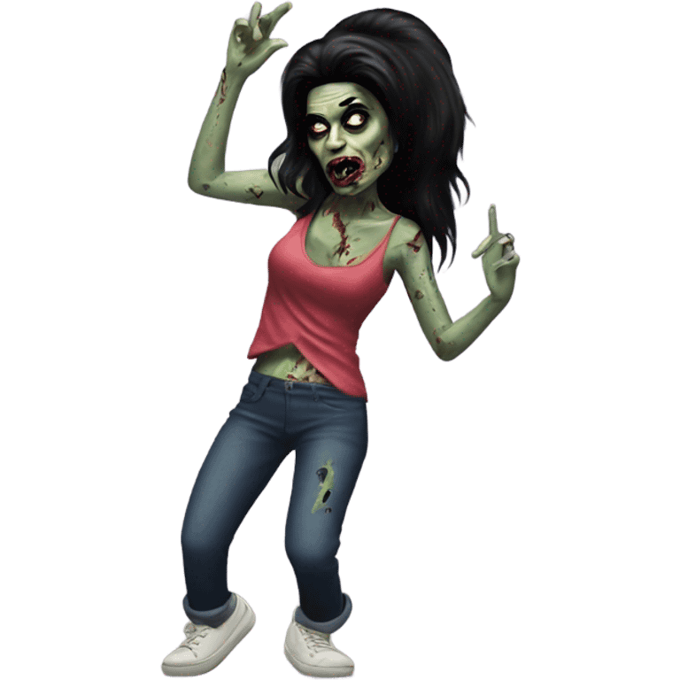 amy winehouse zombie dancing emoji