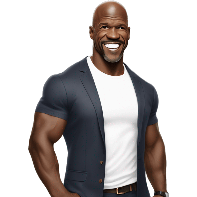 terry crews smiling  emoji