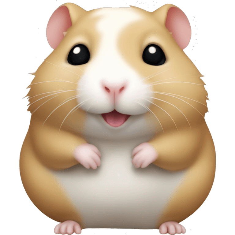 Sand coloured hamster emoji