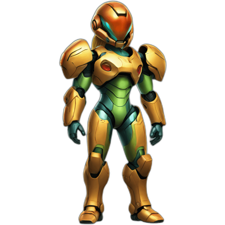 Samus full body emoji