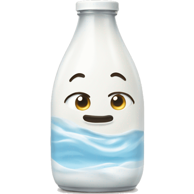 Milk comes from a river emoji