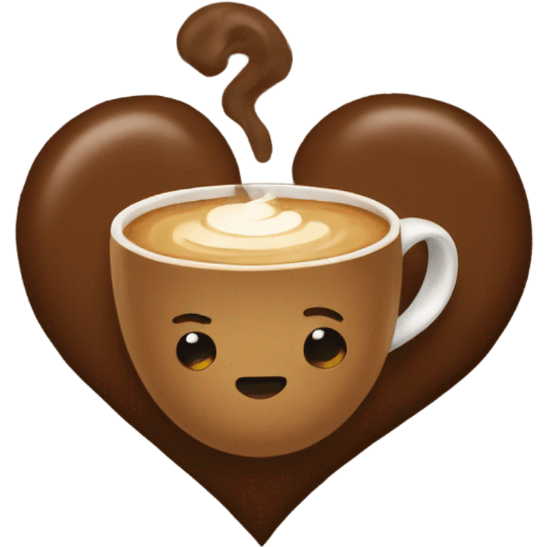 Coffee heart emoji