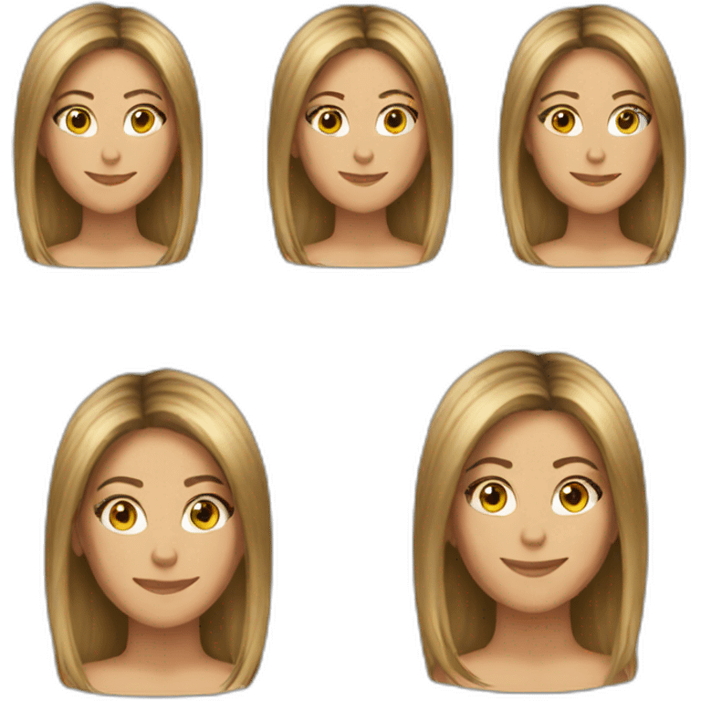 Jennifer Aniston emoji