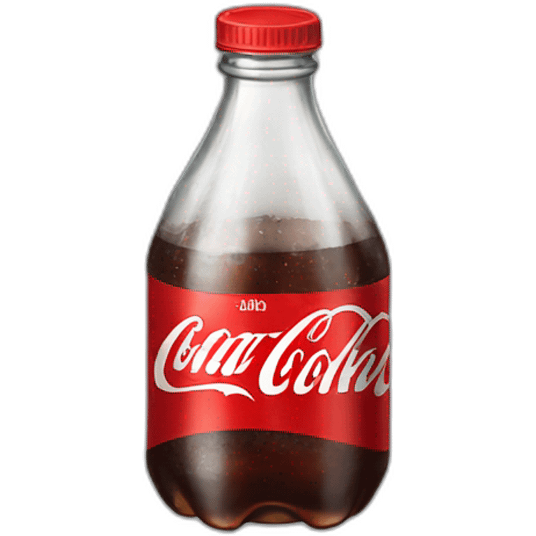 A bottle of coke emoji