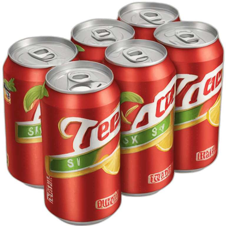 A Tecate six pack emoji