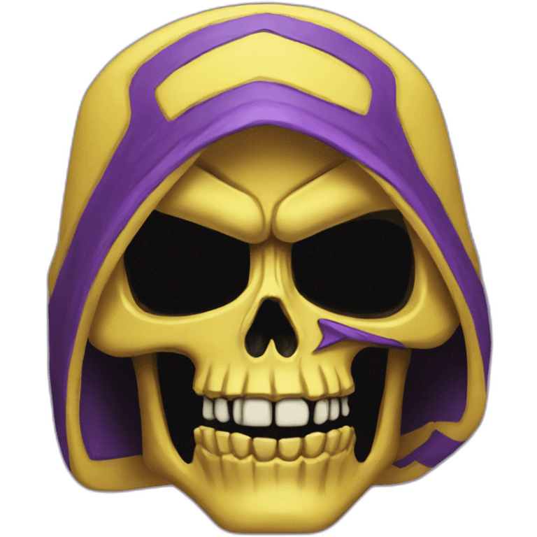 skeletor yellow and purple emoji