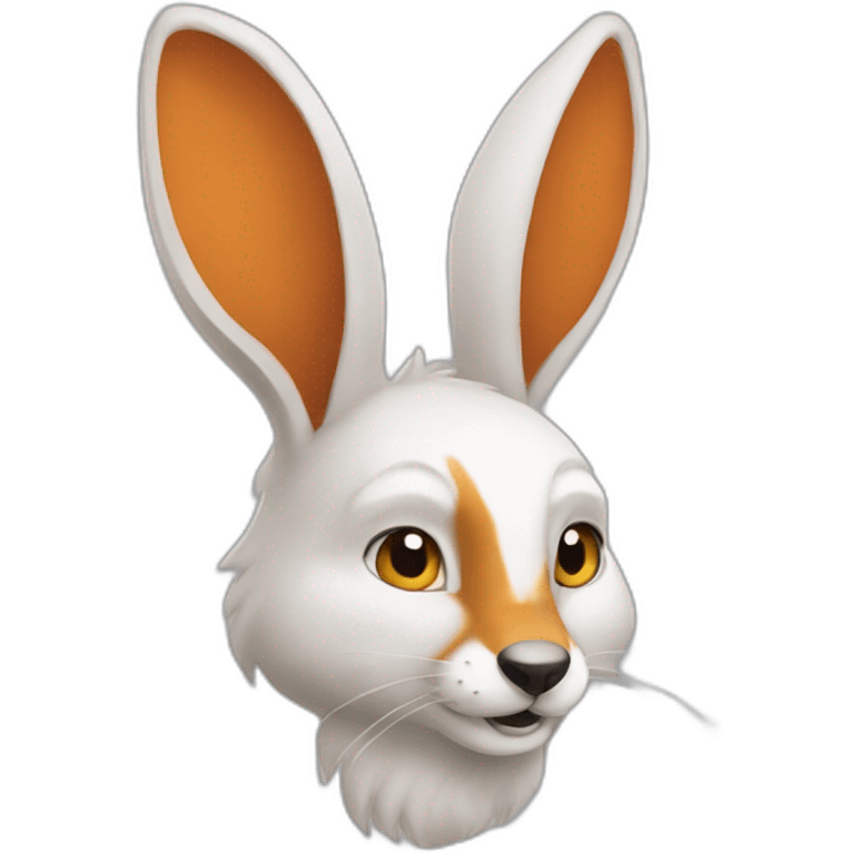 lapin et renard emoji