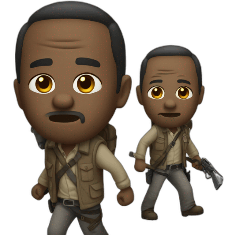 N'étant walking dead emoji