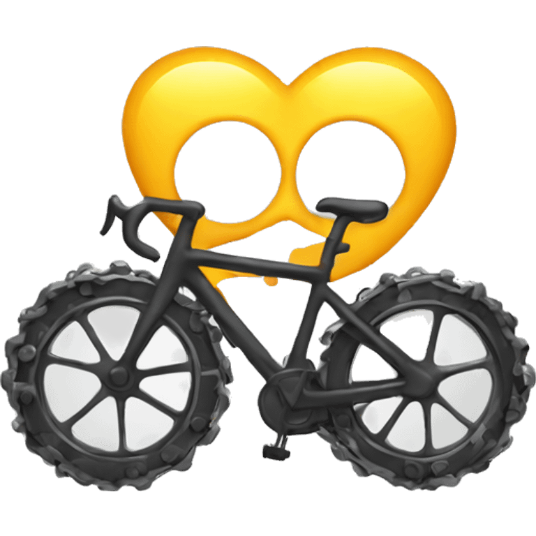 Bike chain  emoji