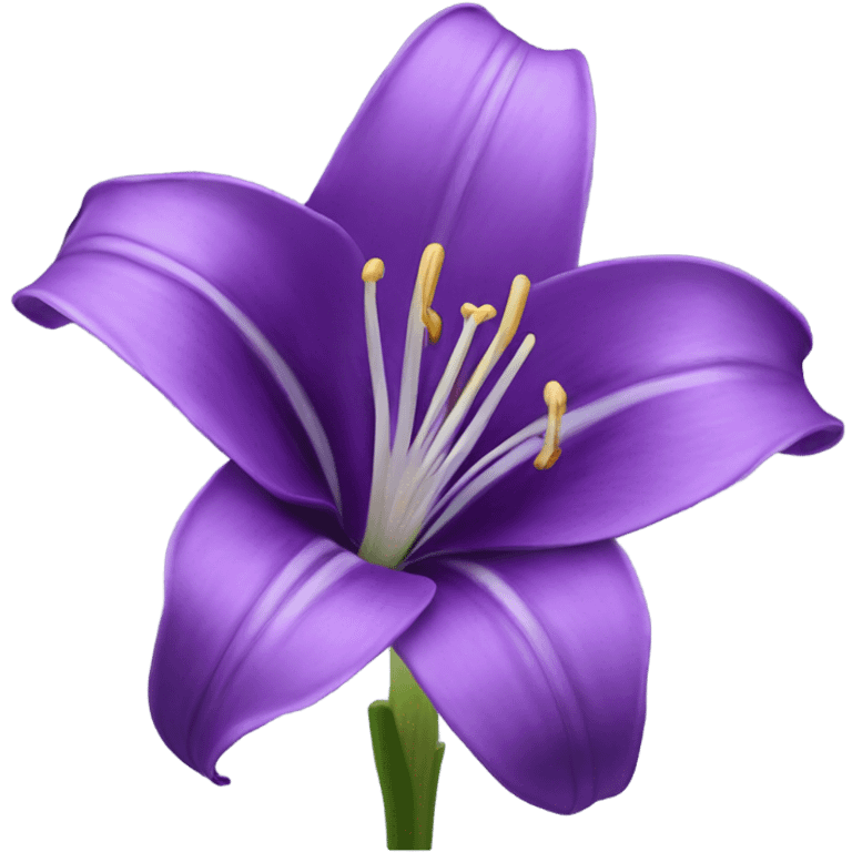 Purple Lillie’s flower emoji