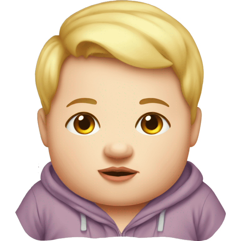 Obese baby emoji