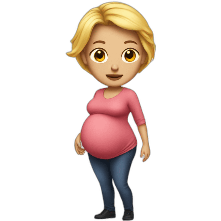 pregnant-trump emoji