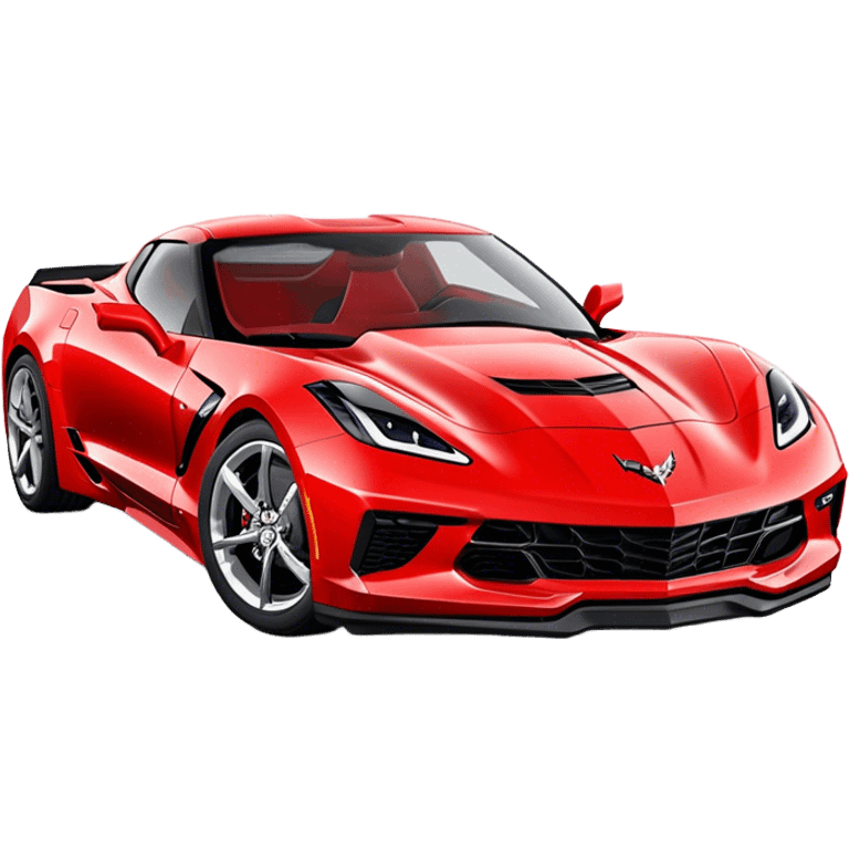 Chevrolet Corvette - Chevrolet (Model Year: 2022) (Iconic colour: Red) emoji